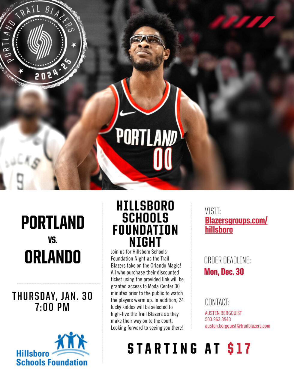 Home Hillsboro Schools Foundation