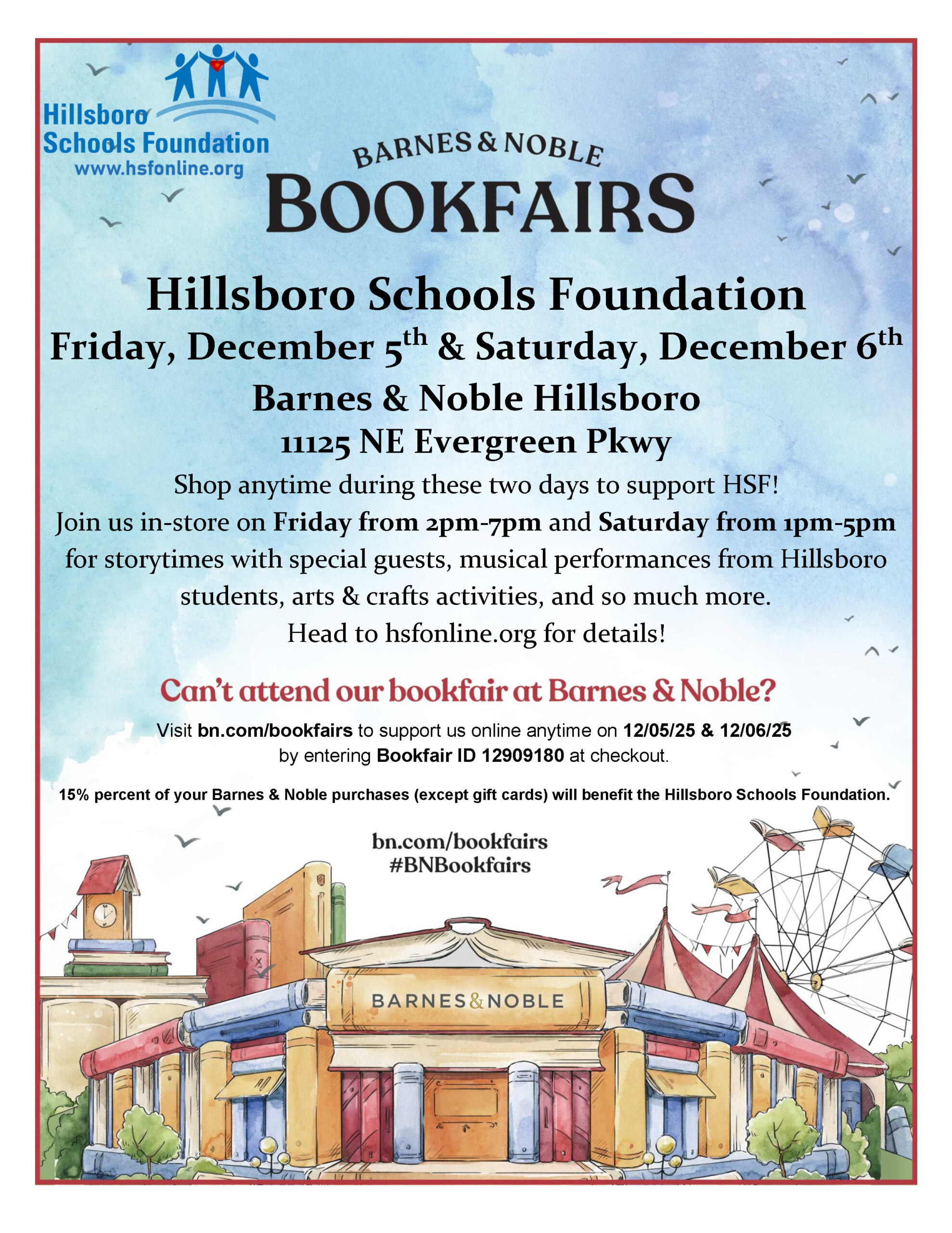 HSF Bookfair Flyer Updated Post Event Banner