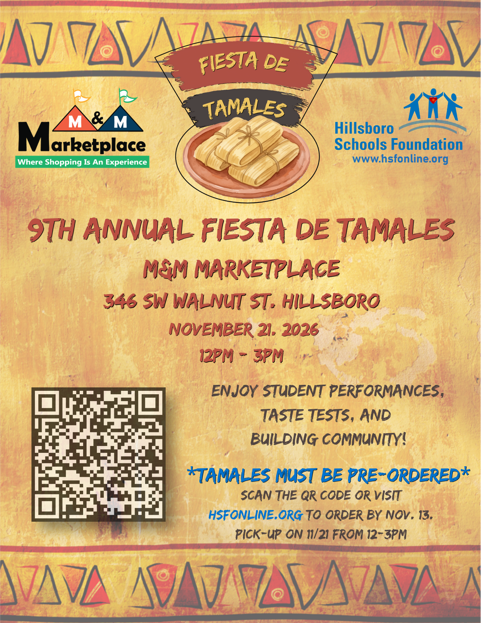 Fiesta de Tamales Flyer