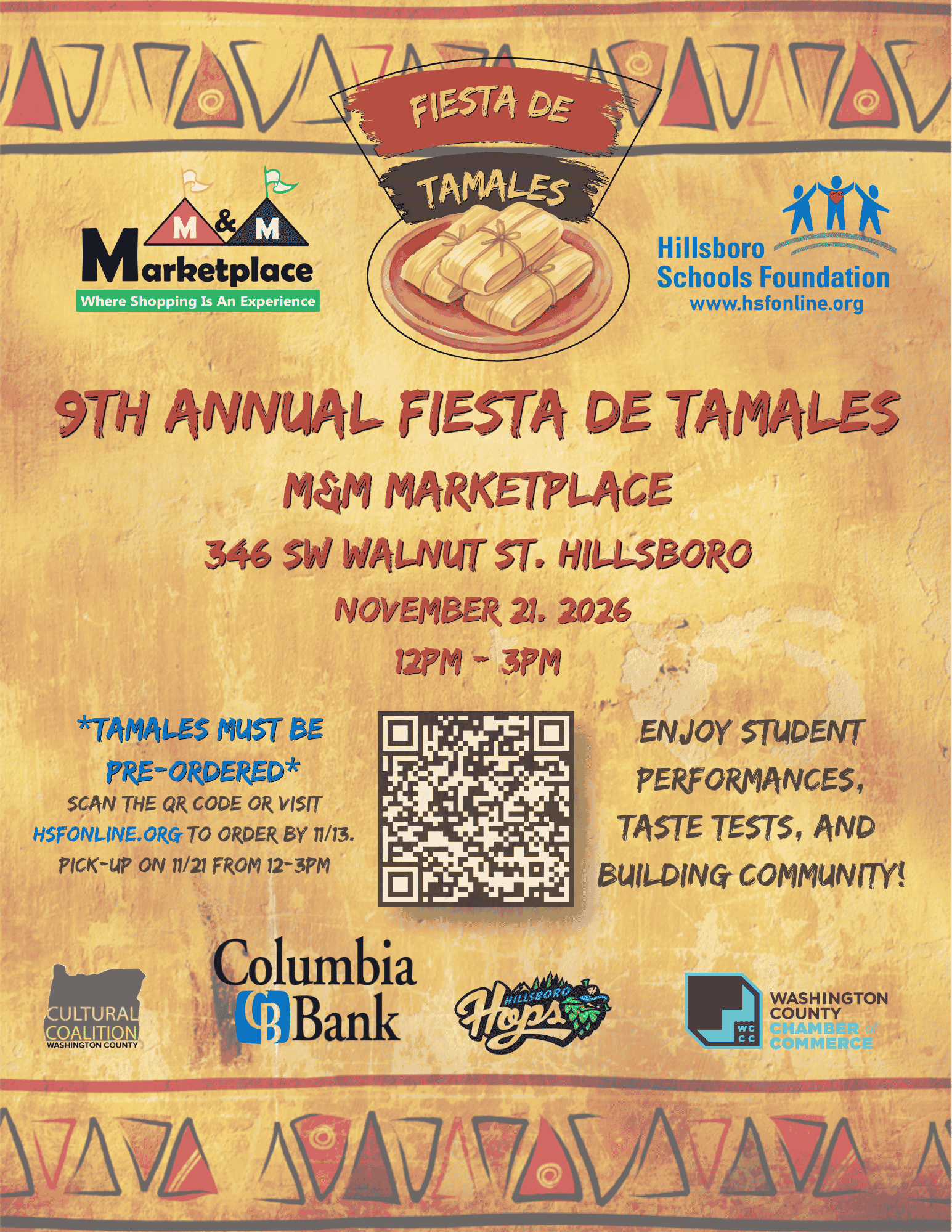 Fiesta de Tamales Flyer